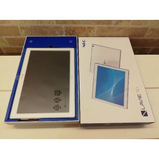 エヌイーシー(NEC)の美品 NEC LAVIE Tab PC-TE510HAW 3GB 10インチ(タブレット)