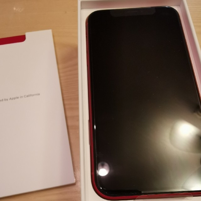 ジャスミン様専用 新品未使用iphonexrレッド128Gシムフリー 売り切れ