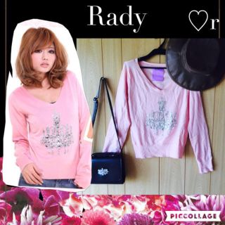 レディー(Rady)のrady シャンデリア ビジュー ニット(ニット/セーター)