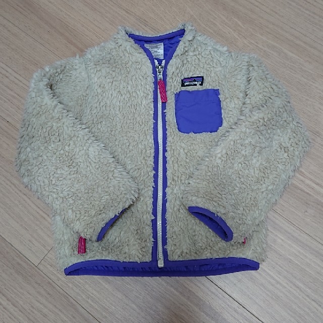 patagonia(パタゴニア)のpatagonia ボアブルゾン キッズ/ベビー/マタニティのキッズ服男の子用(90cm~)(コート)の商品写真