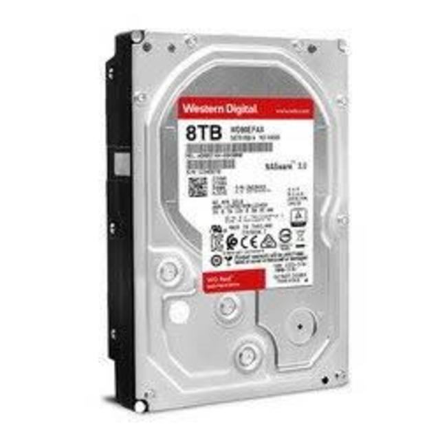 【新品・未開封】Western Digital WD80EFAX 8TB×2PCパーツ