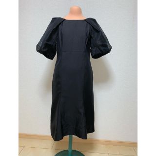 ジルサンダー(Jil Sander)の☆JIL SANDER ジルサンダー パフスリーブドレス ワンピース☆(ひざ丈ワンピース)