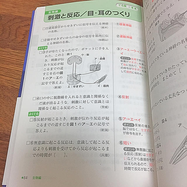 旺文社(オウブンシャ)の高校入試 入試問題で覚える 一問一答 理科 エンタメ/ホビーの本(語学/参考書)の商品写真