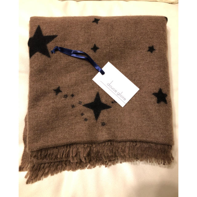 DEUXIEME CLASSE(ドゥーズィエムクラス)のDOUCE GLOIRE STAR STOLE 美品 ドゥーズグロワール  レディースのファッション小物(ストール/パシュミナ)の商品写真