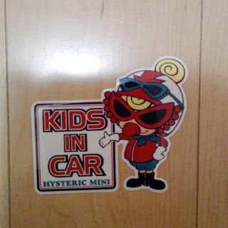 ヒステリックミニ(HYSTERIC MINI)のヒステリックミニ　KIDS IN CAR (車外アクセサリ)