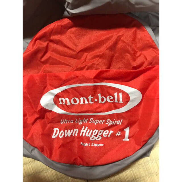 mont bell(モンベル)のmontbell ウルトラライトスーパースパイラル#1 スポーツ/アウトドアのアウトドア(寝袋/寝具)の商品写真