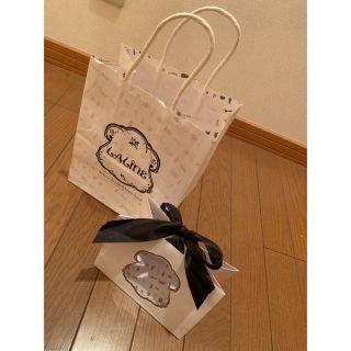 ラリン(Laline)のラリン 紙袋&リボン付き紙袋 セット販売(ショップ袋)