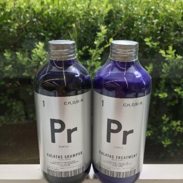 新品( ´•௰•`)カラタスシャンプーヒートケア purple 紫