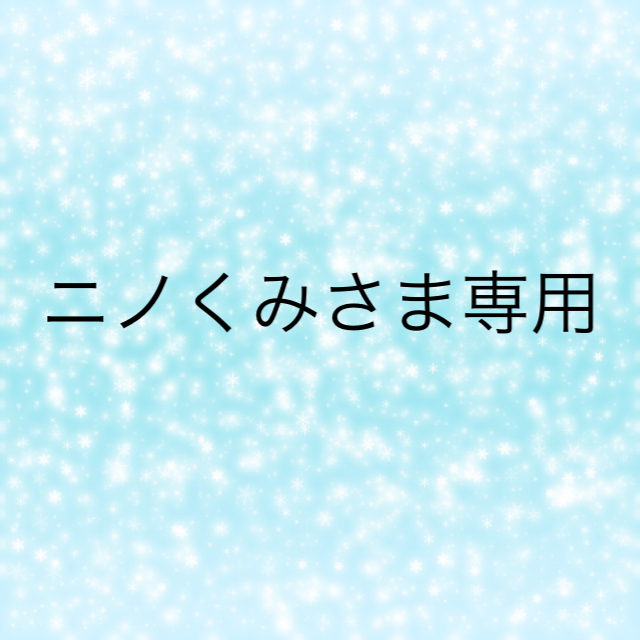 ニノくみさま専用