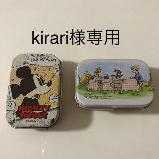 ディズニー(Disney)のkirari様専用！ディズニー シール&ラベル 2缶 未使用(シール)