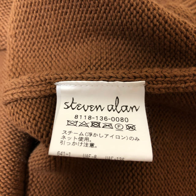 steven alan(スティーブンアラン)のsteven alan ニットベスト メンズのトップス(ニット/セーター)の商品写真