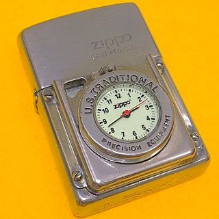 ZIPPO 時計付き