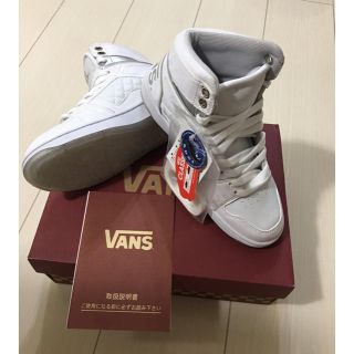 ヴァンズ(VANS)の新品 VANSスニーカーハイカット(スニーカー)