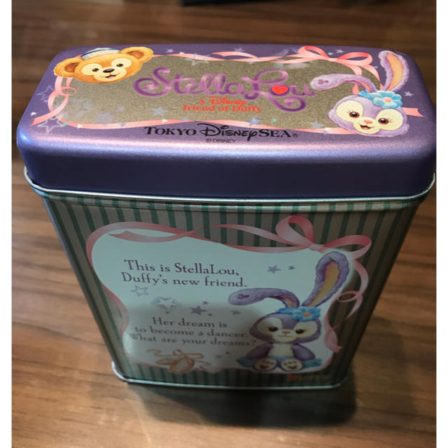 Disney 東京ディズニーシー ステラ ルー ダッフィ 空き缶 お菓子箱の通販 By Pleause ディズニーならラクマ