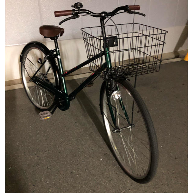 26インチ  トンボ  グリーン/ブラック  美品 スポーツ/アウトドアの自転車(自転車本体)の商品写真