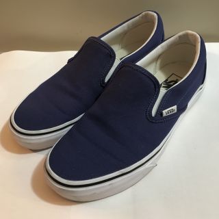 ヴァンズ(VANS)の★VANS★バンズ★スリッポン★スニーカー★ネイビー★青★紺★レディース★(スニーカー)