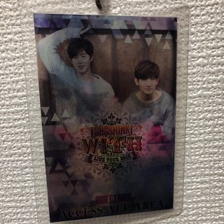 トウホウシンキ(東方神起)の東方神起　2015ライブツアー「with」スタッフパス(その他)