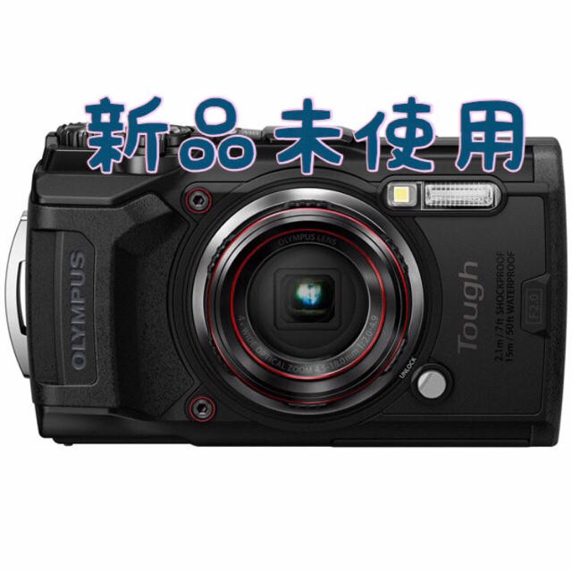 OLYMPUS(オリンパス)のデジタルカメラ Tough TG-6 ブラック スマホ/家電/カメラのカメラ(コンパクトデジタルカメラ)の商品写真