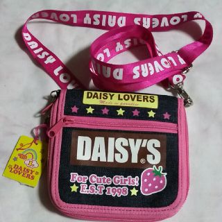 ディジーラバーズ(DAISY LOVERS)の新品未使用 ガールズDAISYLOVERSストラップ付財布(その他)