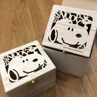 スヌーピー(SNOOPY)のみゆ様専用❗️スヌーピー  木箱(小物入れ)