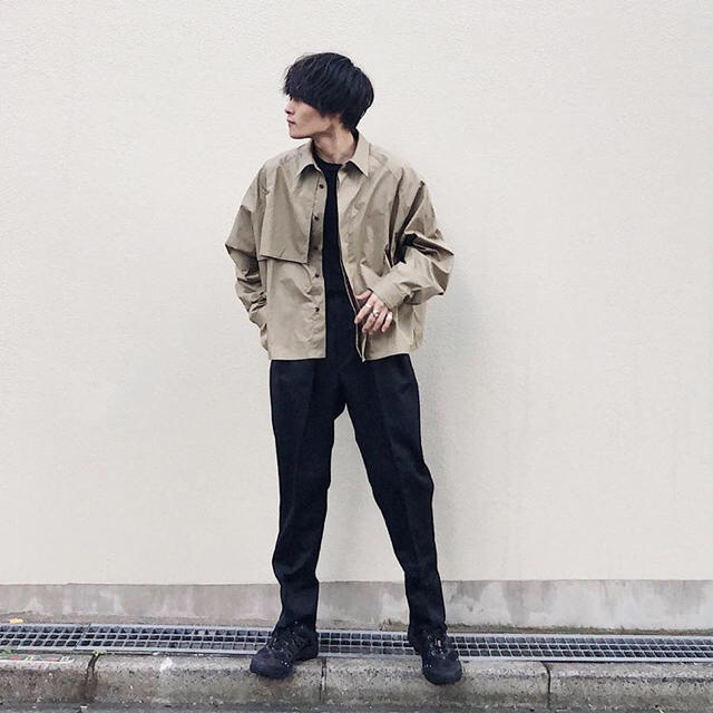 jieda 19ss trench shirtシャツ