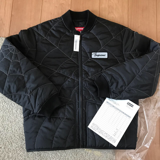 Supreme Spider web Quilted Work Jacket