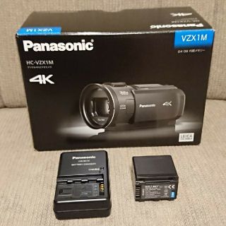 パナソニック(Panasonic)の◆美品◆おまけ付き◆パナソニック 4K ビデオカメラ VZX1M◆あとから補正◆(ビデオカメラ)