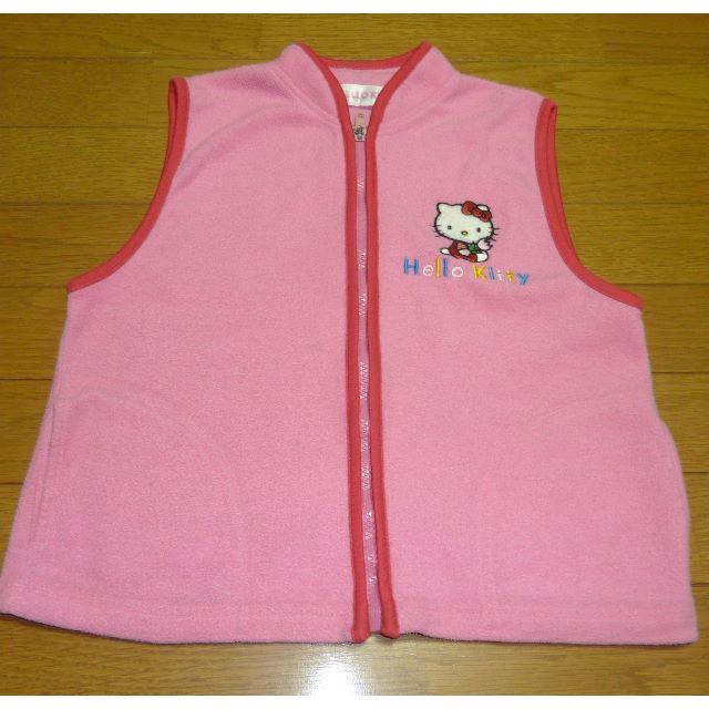 サンリオ(サンリオ)のハローキティのベスト　サイズ不明 キッズ/ベビー/マタニティのキッズ服女の子用(90cm~)(ジャケット/上着)の商品写真