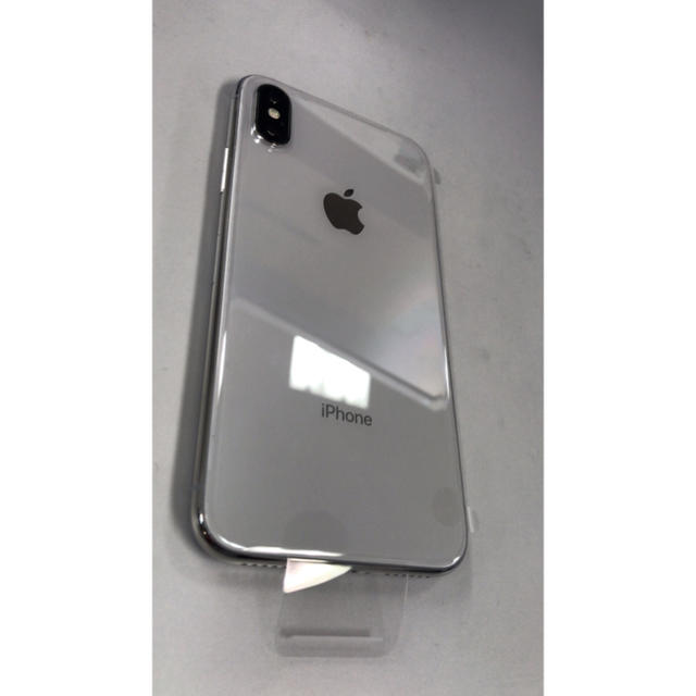 iPhone X Silver 256GB SIMフリー ガラスフィルム付き