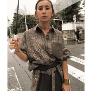 アメリヴィンテージ(Ameri VINTAGE)のアメリヴィンテージ　CHECK SHIRT JACKET チェック シャツ(シャツ/ブラウス(長袖/七分))