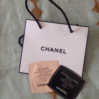 シャネル(CHANEL)のCHANEL★下地とファンデ サンプル(化粧下地)