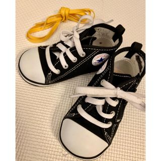 コンバース(CONVERSE)のCONVERSE（コンバース）キッズスニーカー13.5cm 黒(スニーカー)