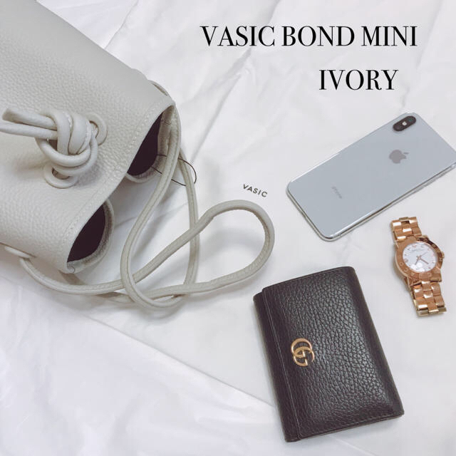 【新品未使用】VASIC BOND  MINIアイボリー