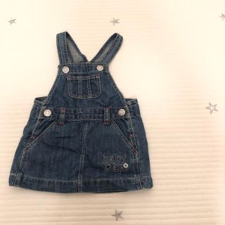 ベビーギャップ(babyGAP)のベビーギャップ デニムジャンパースカート70(ワンピース)