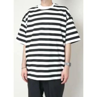 コモリ(COMOLI)のgraphpaper ボーダーT 19ss サイズ2(Tシャツ/カットソー(半袖/袖なし))