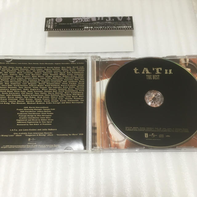 t.A.T.u. ザ・ベスト(DVD付) 2