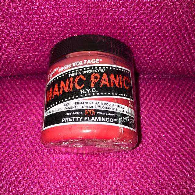 MANIC PANIC マニックパニック プリティーフラミンゴ コスメ/美容のヘアケア/スタイリング(カラーリング剤)の商品写真