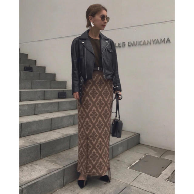 Ameri  MAGGIE KNIT SKIRT✨ロングスカート