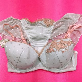 チュチュアンナ(tutuanna)の訳アリ D70M チュチュアンナ   ブラショーツセット  フレア系ショーツ付き(ブラ&ショーツセット)