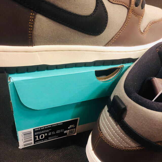 28.5 Nike SB Dunk High ブラウン 28.5 Nike SB Dunk High ブラウン