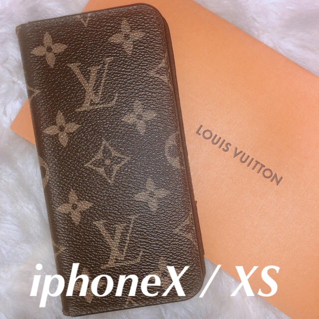 LOUIS VUITTON - LOUIS VUITTON ルイヴィトンiphoneX 10ケース 手帳型カバーの通販