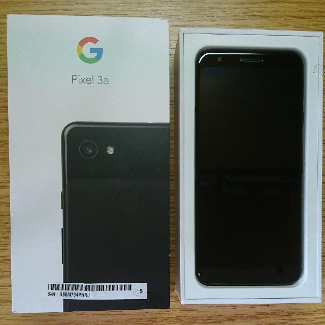 北米版 Google Pixel 3a / Just Black スマホ/家電/カメラのスマートフォン/携帯電話(スマートフォン本体)の商品写真