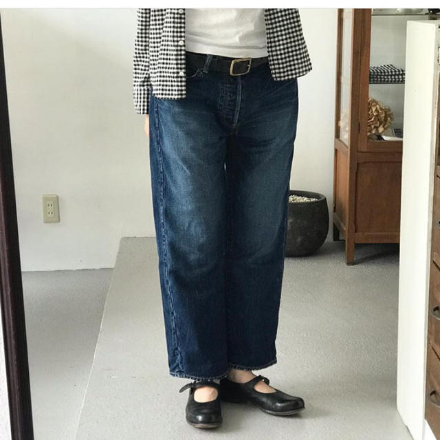 未使用 オールドマンズテーラー ストレートデニムパンツ 未使用 オールドマンズテーラー ストレートデニムパンツ