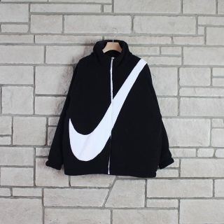 ナイキ(NIKE)のNIKE WMNS SWOOSH SHERPA JACKET Mサイズ(ブルゾン)