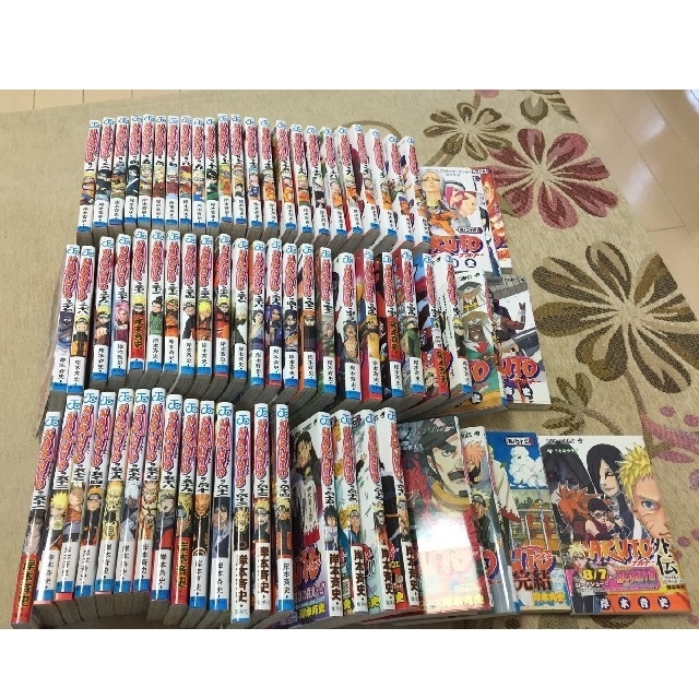 NARUTO全巻1〜72巻＋NARUTO外伝セット