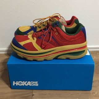 エンジニアードガーメンツ(Engineered Garments)の定価以下 HOKA ONE ONE×EG BONDI B 27cm 新品未使用(スニーカー)