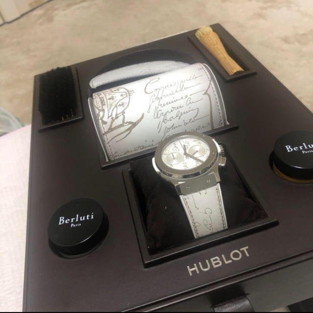 ブライトリング 時計 スーパー コピー 海外通販 - HUBLOT - ほぼ新品！ウブロ クラシック・フュージョン ベルルッティの通販 by 売り切り希望