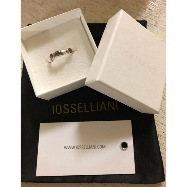 H.P.FRANCE(アッシュペーフランス)のIOSSELLIANIドロップリング レディースのアクセサリー(リング(指輪))の商品写真