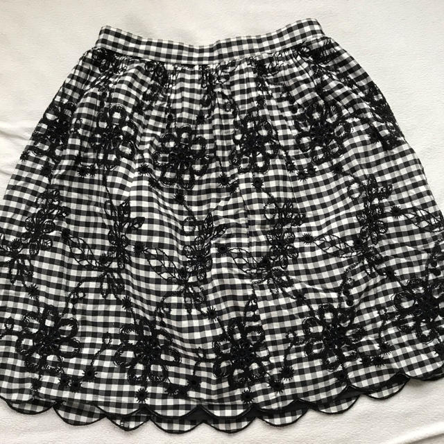 JILLSTUART(ジルスチュアート)のJILLSTUART ギンガムチェック スカート レディースのスカート(ひざ丈スカート)の商品写真