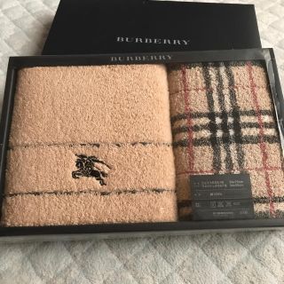 バーバリー(BURBERRY)のバーバリー フェイスタオル・ウォッシュタオルセット(タオル/バス用品)